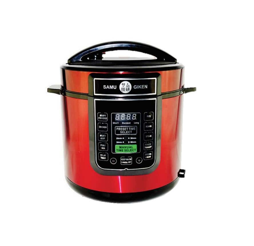 Samu Giken 6L Electric Multifunctional Pressure Cooker SG PC68R