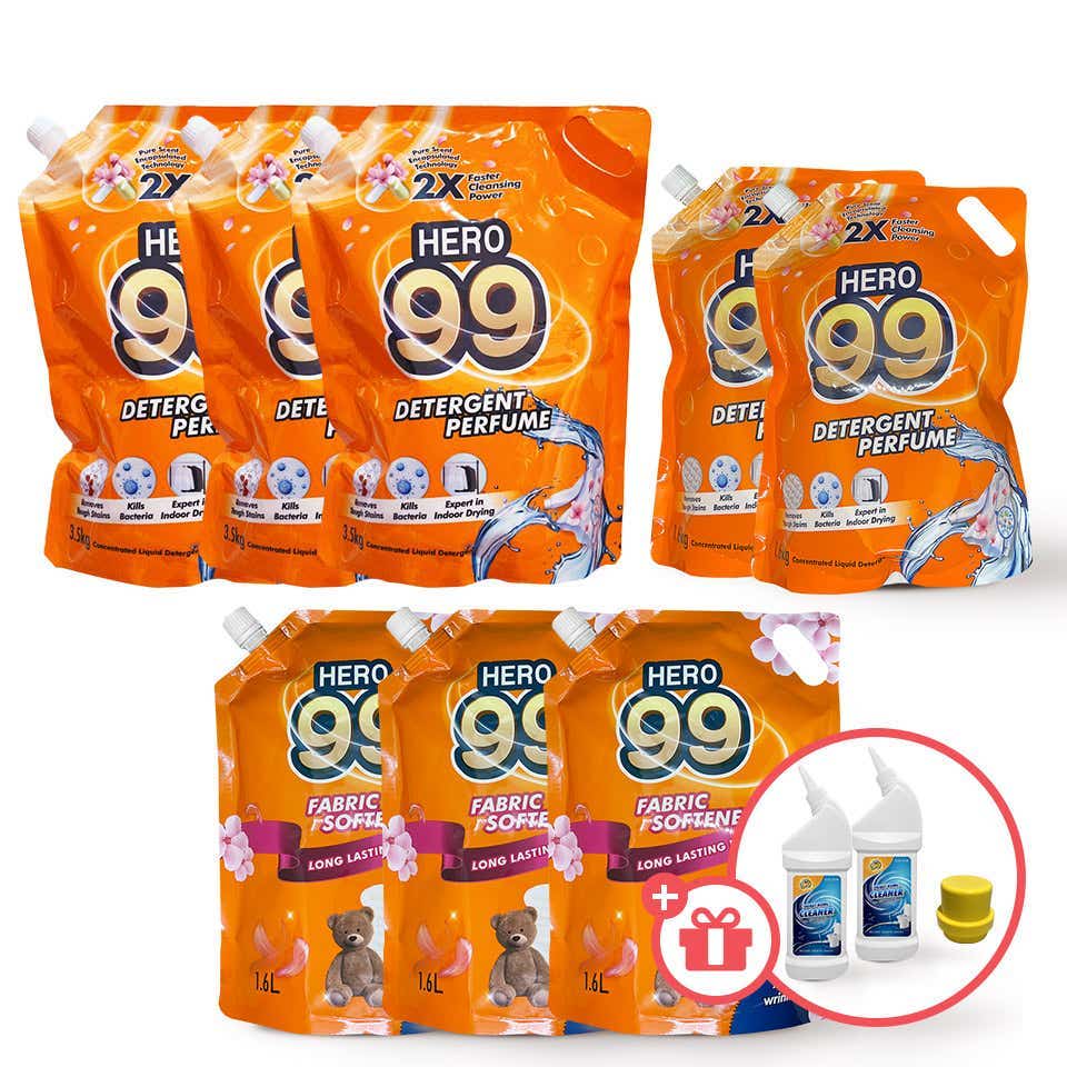 HERO 99 Perfume Detergent Double Clean
