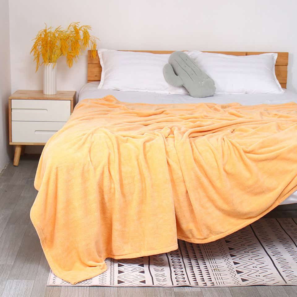HOMEI Coral Velvet Queen Size Blanket 180cm x 200cm