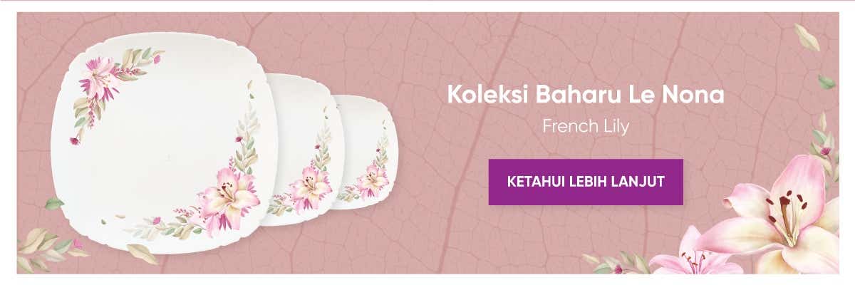 Set Pinggan Mangkuk LE NONA