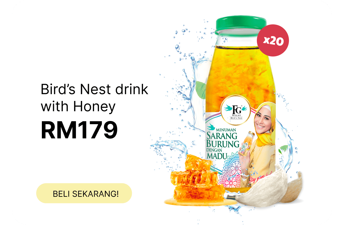 FG WALET Bird’s Nest Drink with Honey