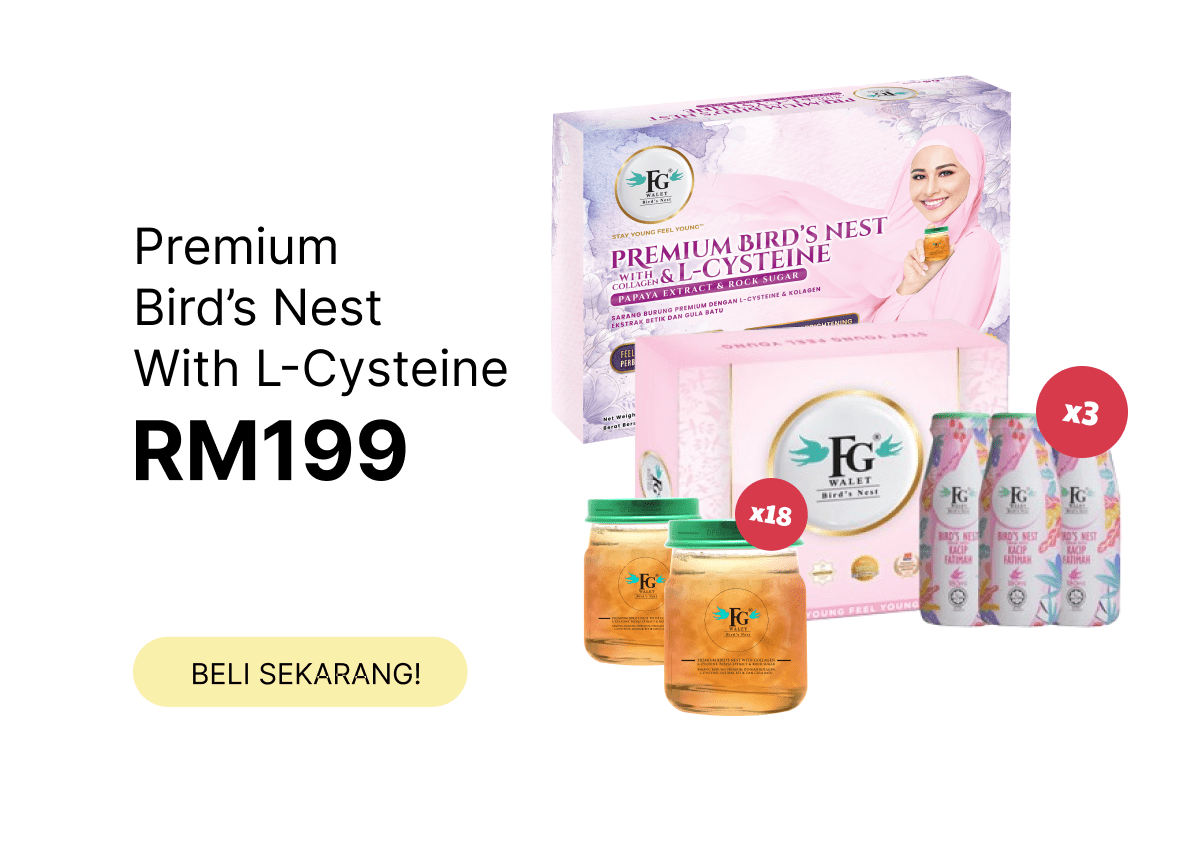 FG WALET Premium Bird’s Nest With L-Cysteine