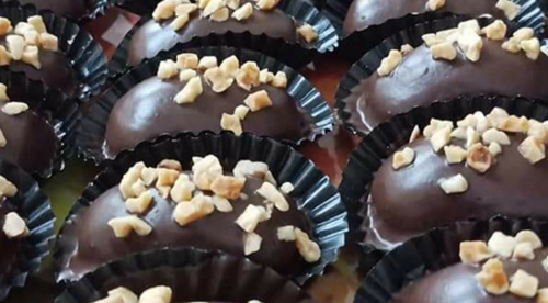 Kuih Raya Almond London Biskut