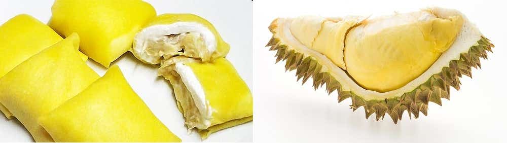 Resepi Durian Crepe