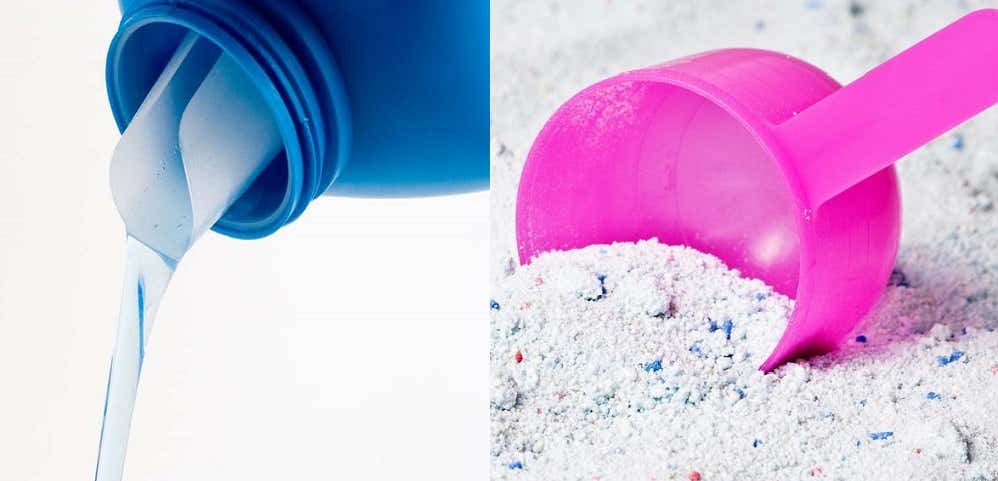Powder vs. Liquid Laundry Detergent