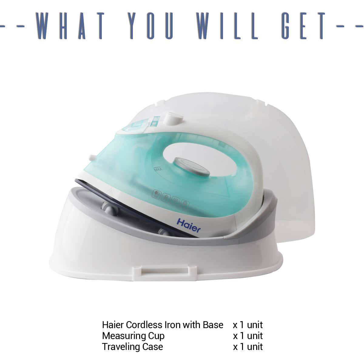 Haier steam iron hot sale