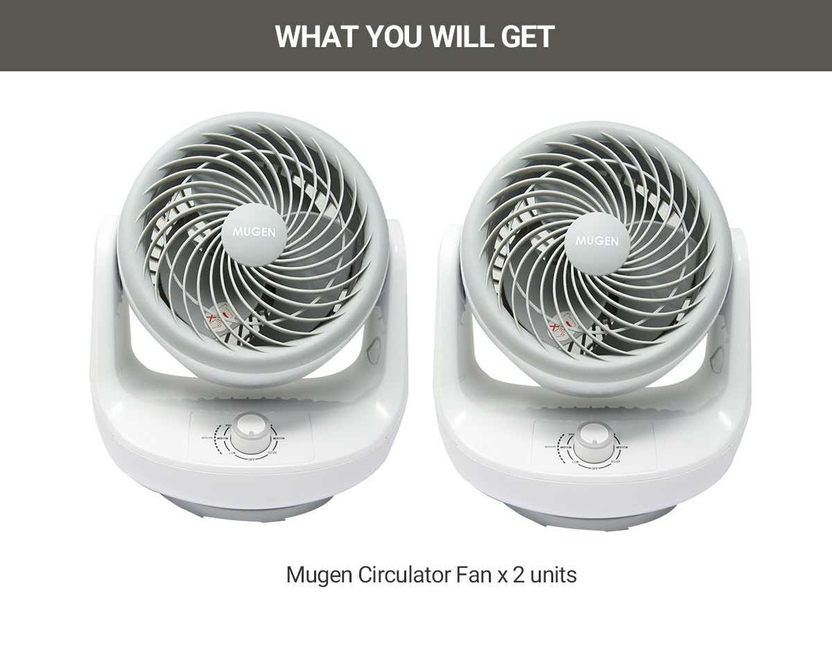 Mugen Compact Air Circulator